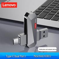 Lenovo Metal Dual-Interface USB-C & USB 3.2 Flash Drive