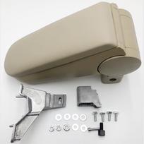 Fits 2003 Volkswagen Bora & MK4 Golf: Armrest Storage Box chaki