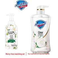 Lux Freesia & Safeguard White Tea Shower Gel Duo