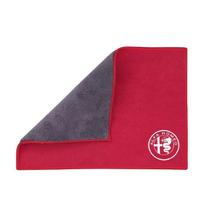 Microfiber Towel Car Cleaning Care Accessories For Alfa Romeo Giulia Stelvio Giulietta 156 159 147 Mito Tonale Brera Disco raudona