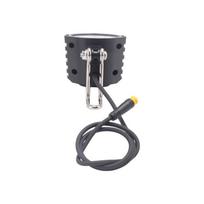 Budget-Friendly Ebike LED Headlight Accessories Front Light 36V 48V 3Pin Built-In Horn 4 LED Bulbs For Electric Scooters Bicycle