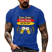 Men's Oktoberfest Vintage Texture Print Short Sleeve T Shirt Loose Fit Casual Summer Daily Wear Top for Outdoor Events and Festivals XXXXL
