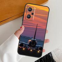 Aircraft Plane Airplane For Realme 15 Pro GT7 GT6 10 11 12 13 14 Pro Plus C67 C63 C61 C55 C51 C53 C35 C75 C65 Case Realme C25 C25s