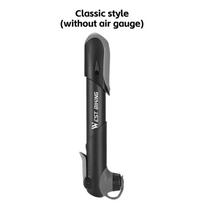 WEST BIKING Mini Portable Bicycle Pump Outdoor Air Pressure Gauge AV/FV Valve MTB Mountain 100PSI Bike Pump Cycling Inflator NO gauge