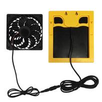 Solar Panel solar charger Fan Waterproof Outdoor Chicken House Plant Pet Ventilation Exhaust Ventilation Fan Silent High Speed juoda