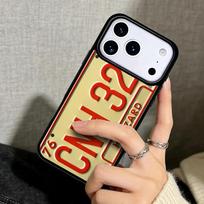 Capa Case for iPhone 17 Air 16 Pro Max 15 Plus 11 13 Mini 14 12 Back Phone Cover Supernatural License Plate iPhone 14 Pro