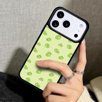 Capa Case for iPhone 17 Air 16 Pro Max 15 Plus 11 13 Mini 14 12 Back Phone Cover Cute Cartoon Frog iPhone17 Pro