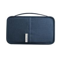 Purse Passport Bag Card Holder Card Storage Bag Ticket Holder Travel Wallet  Travel Accessories S mėlyna