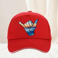 Beach Hanging Loose Surfing Hawaiian Anime printing Baseball Cap Vintage Adjustable Dad Hat Funny Trucker Hat Adjustable