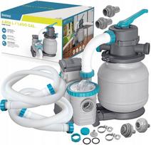 Bestway® 6056 L/H Sand Filter Pump Filtration #58497