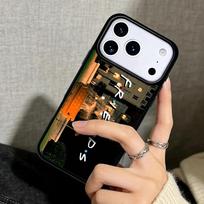 Capa Case for iPhone 17 Air 16 Pro Max 15 Plus 11 13 Mini 14 12 Back Phone Cover friends TV series Chandler Collage iPhone 15 Pro Max