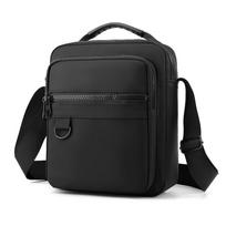 Men's Casual Messenger Sling Bag Oxford Cloth Lightweight Crossbody Bag Mini Zipper Shoulder Bag for Phe & Daily Use juoda