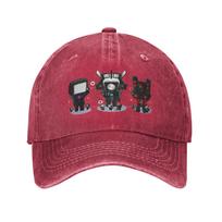 Skibidi Toilet Chibi Casual Baseball Cap Summer Trucker Hat Hot Sale Kpop Rock Hip Hop Hats Women Unisex Fitted Retro Baseball Caps One Size