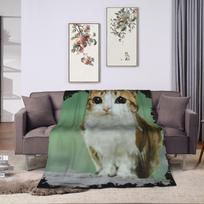 Meowl Cat Owl Brainrot Gen Meowl  Blankets Fleece Autumn  Portable Super Warm Throw Blankets for Home Office Plush Thin Quilt 130x150cm