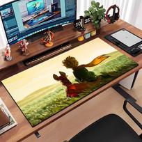 P-Prince Le Mat Mouse Pad Large Anti-Slip Rubber Gaming MousePad Durable Desk Pad Thick Seam Edge Suitable For Office And Gaming 600x300x2mm
