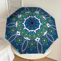 1pc Mandala Pattern Print Umbrella Multi-functional Umbrella Umbrella for Men & Women, Valentine's Day Anniversary Gift0818174