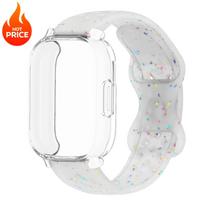 Case+Strap For Redmi Watch 5 Active Band TPU Soft Case Screen Protector For Redmi Watch 5 Lite Soft Silicone Sports Band Correa Redmi Watch 5 Lite