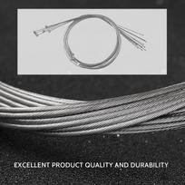 10Pcs 1.75M Bicycle Bike Cycling MTB Brake Inner Wire Cable kaip parodyta spalva