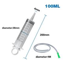 Car Oil Fluid Extractor 100/250/350/550ml Auto Fuel Brake Liquid Extraction Transfer Filling Syringe Oil Pump for Car Supplies 100ml