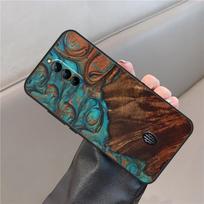 Wood Resin Traveler Protective Case For ZTE Nubia Red Magic 11 8 9 10 10S Pro Plus 6S 7S 8S 9S Pro For RedMagic 10 Air Cover Red Magic 9 Pro