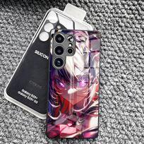 Oshi No Ko Hoshino Ai Computer Phone Case For Samsung S26 Ultra S25 Edge Ultra S23 S22 S21 S20 Ultra Plus S24 Fe A25 Glass Cove Samsung A55
