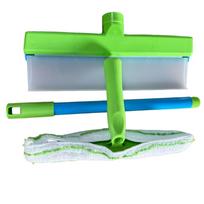 Car Window Cleaning Kit,Recyclable Silicone Window Squeegee Kit,Car Windshield Washing Mop Attachment Window Glass Cleaning Tool As Shown žalia