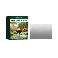 Portable BBQ Fire Pit Mat Series, Outdoor Lawn & Patio Heat Resistant Fireproof Waterproof Durable Protective Pad