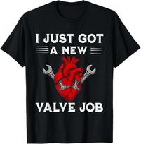 Heart Surgery Men Funny Valve Job T-Shirt S