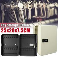 Combination/Key Lock Spare Car Keys Organizer Box for Home Office Factory Store Use Multi Keys Safe Storage Box balta