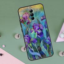 Lilac Irises Paintng Case For Red Magic 9 8 10 Pro Plus 6 6S 7S 7 Pro 5G 6R RedMagic 9S 8S 10S Pro Plus Cover Red Magic 8 Pro Plus