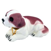 Beagle Husky Shepherd Car Dog Ornament Simulation Car Dog Nodding Puppy Doll Shake Head Dog St Bernard