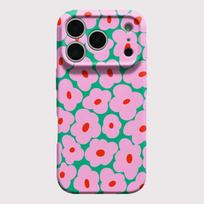 INS Flower Phone Case for iPhone 17 16e 16 15 14 13 12 11 Air Pro Max XS XR XSMax 6 7 8 Plus Glossy Film Hard PC Cover iPhone 11