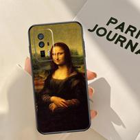 Leonardo da Vinci Mona Lisa Art Case For Xiaomi 14 15 Ultra 13T 14T 15T 17 Pro Max POCO X7 X5 X6 Pro F5 F6 F7 F8 Pro Coque POCO X7 Pro