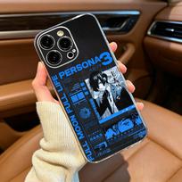 Game P-persona- 3 r-reload Phone Case For iPhone17,16,15,14,13,12,11 ,Pro Max, Plus Soft Silicone Transparent Cover iPhone17