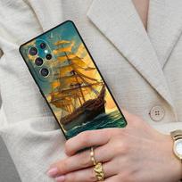 Pirate Ship Ocean Design Cell Phone Case for Samsung Galaxy S26 Ultra S25 S24 S23 S22 S21 S20 Note10 Cover Galaxy S20 5G