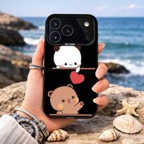 BUBU DUDU Anime Cute Phone Case For iPhone17,16,15,14,13,12,11,Pro,MAX White Matte Shockproof Cover iPhone12PRO