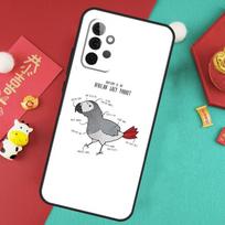 African Grey Parrot Case For Samsung Galaxy A56 A36 A26 A16 A06 A13 A33 A53 A15 A35 A55 A34 A54 A12 A32 A52 A17 Samsung A32 5G