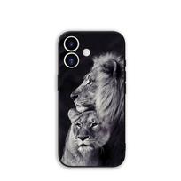 for Motorola Moto G54 G05 G24 G67 G55 G75 G9 G85 G15 G57 G86 Power Edge 50 30 Ultra Fusion neo Pro Phone Cover Case Art Lion Motorola Edge 30