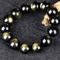 Juodų obsidianų karoliukais puoštos tamprios apyrankės apyrankės Lucky papuošalų aksesuarai kiniško stiliaus poros dovana 8mm