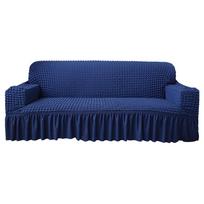 Sofos užvalkalas su sijonu Universalus fotelis Easy Fit Svetainės sofos užvalkalas Plaunamas, patvarus, tamprus baldų apsaugas 1 Seater(90-140cm)