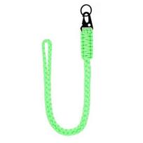 Heavy Duty Paracords Lanyard with Buckle Glow in The Dark Strong Hanging Rope žalia