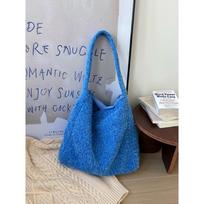 Lazy Feeling Tote Bag - Large Capacity, Simple Single-Shoulder Bag, Bucket Bag gray