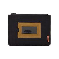 Acne Studios Logo Decorated Zipper Closure Nylon Clutch Men clutch Black C80169 Basic Set (Bag+Tag)