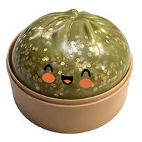High Quality Dumpling shaped stress relief ball with slow bounce and soft touch used for stress relief in office and home decor as an adult