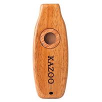 Wood Kazoo Mahogany Kazoo Flute Membranes Guitar Ukulele Accompaniment Harmonicon Diaphragm Mouth Music Wind Instrument