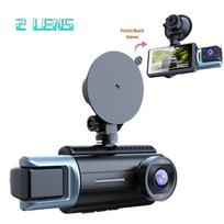 3-Channel 4K Dash Cam - Triple Recording, Night Vision, Wide Angle, WiFi, Phone Sync, Parking Monitor 2 Lens
