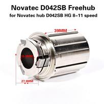 Novatec Bicycle Hubs D041SB D042SB Rear MTB Bike hubs 28 32 36 Holes For HG 8 9 10 11 Speed SX NX 12 Speed CR-MO Steel Freehub 042 HG Freehub