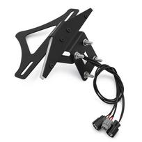 For KAWASAKI Ninja ZX-6R 2024 2025 NINJA ZX 636 Number License Plate Holder Frame Rear Tail Tidy Fender Eliminator kit ZX6R 2025 juoda
