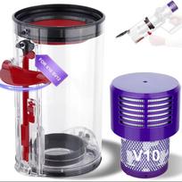 For Dyson V10 SV12 Animal and Absolute Large Bin Replacement and Filter  Models Large Bin 969509-01 Dust Bin Assembly V10 SV12