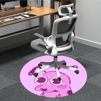 Courage the Cowardly Dog Office Round Area Rug, Under Office Chairs Bedroom Living Room Home Decor  a1022197 80cm by 80cm